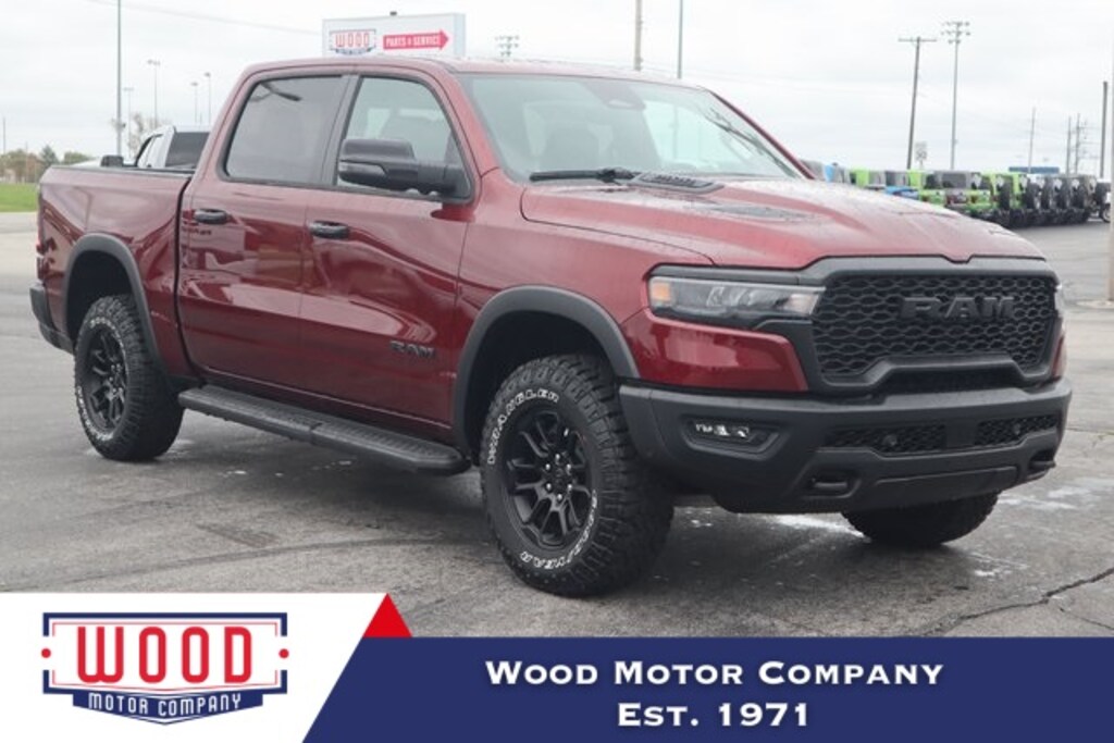 New 2026 Ram 1500 REBEL CREW CAB 4X4 5'7 BOX Pickup