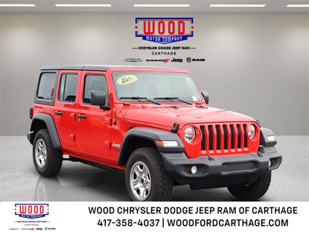 Used 2019 Jeep Wrangler Unlimited Sport SUV