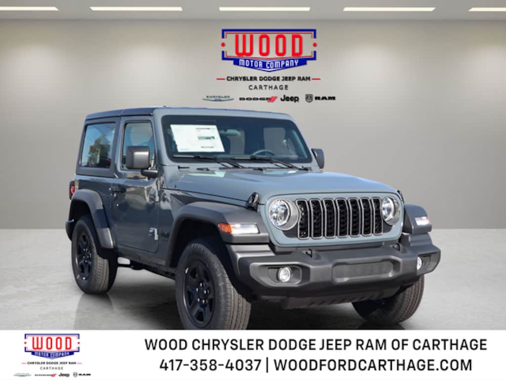 New 2026 Jeep Wrangler 2-DOOR SPORT Sport Utility