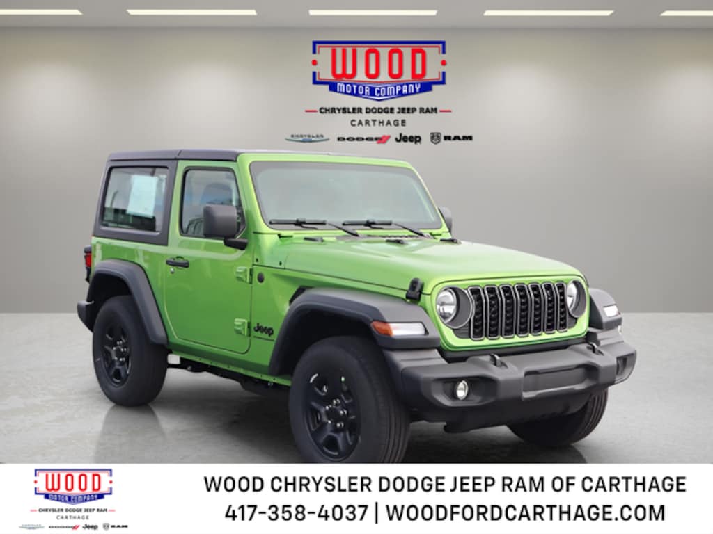 New 2026 Jeep Wrangler 2-DOOR SPORT Sport Utility