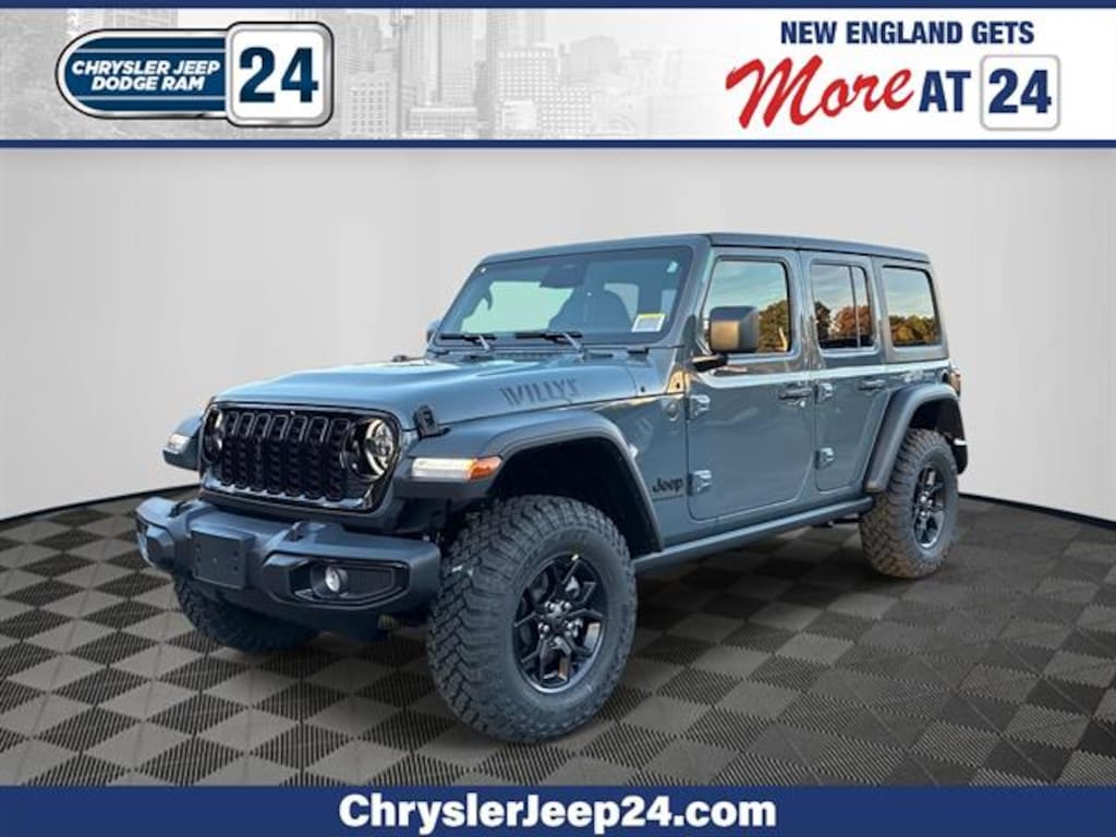New 2026 Jeep Wrangler 4-DOOR WILLYS Sport Utility