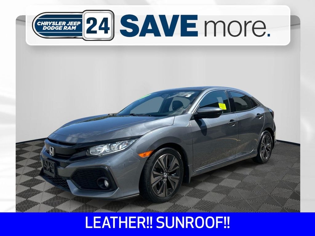 Used 2017 Honda Civic EX-L Hatchback
