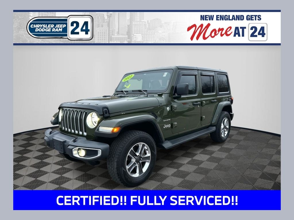 Used 2021 Jeep Wrangler Unlimited Sahara SUV