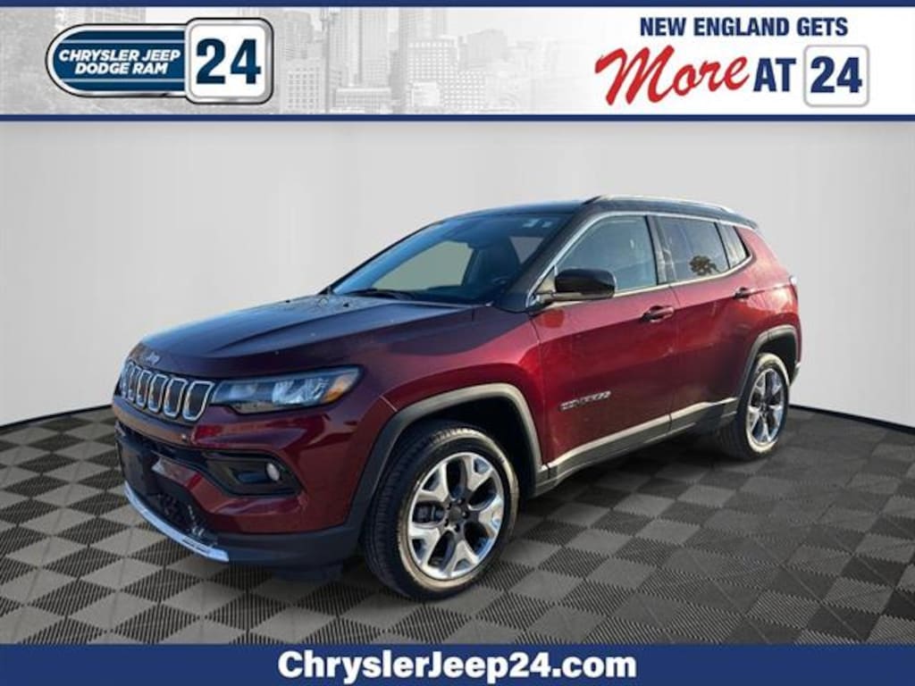 Certified 2022 Jeep Compass Limited SUV