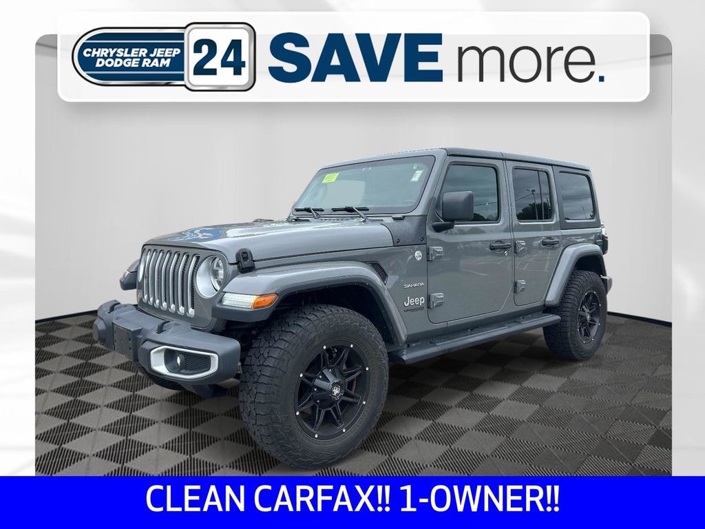 Certified 2020 Jeep Wrangler Unlimited Sahara SUV