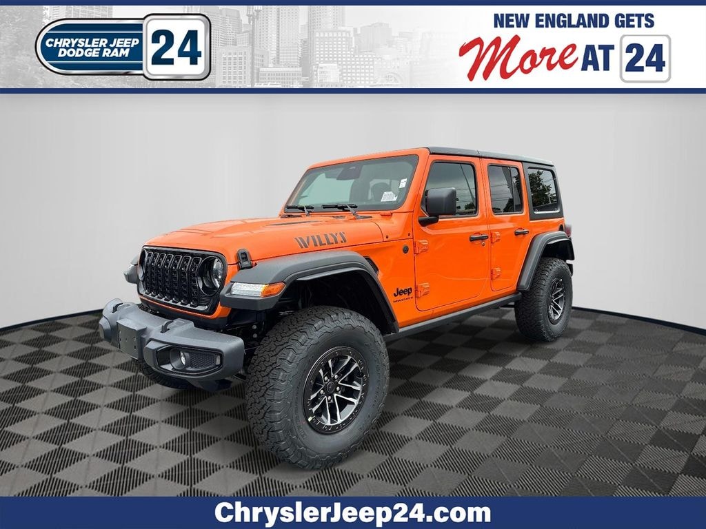 New 2026 Jeep Wrangler 4-DOOR WILLYS Sport Utility