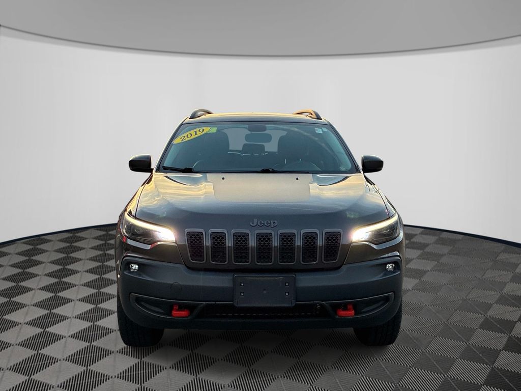 Used 2019 Jeep Cherokee Trailhawk with VIN 1C4PJMBX4KD169091 for sale in Brockton, MA