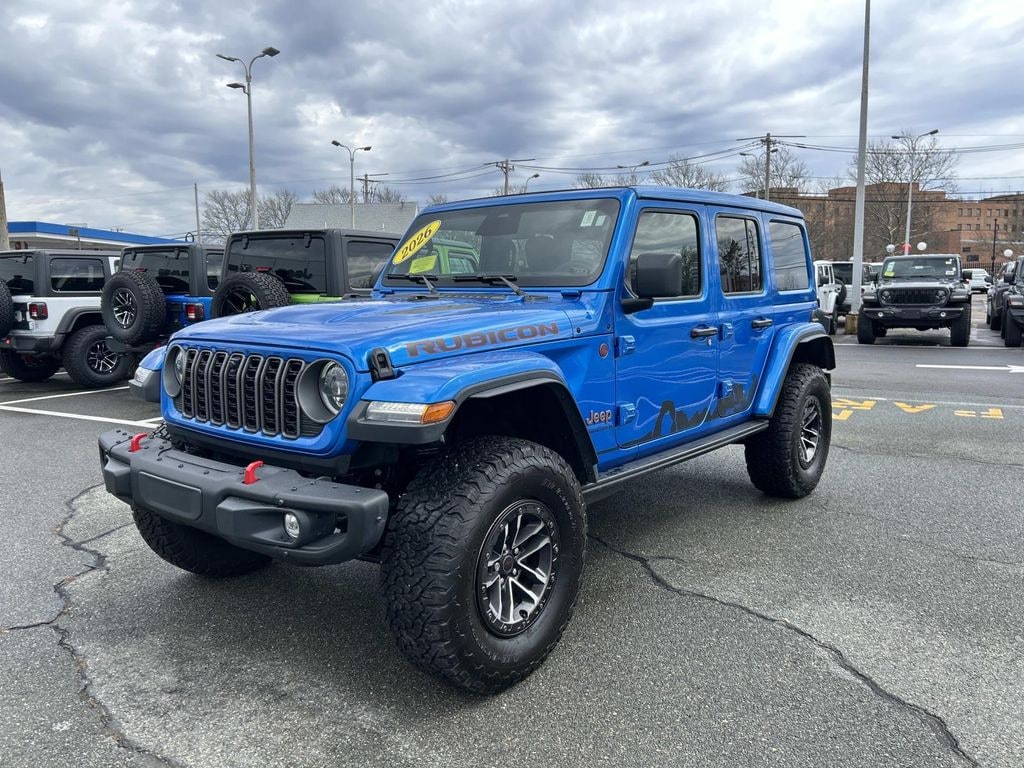New 2026 Jeep Wrangler 4-DOOR RUBICON X Sport Utility