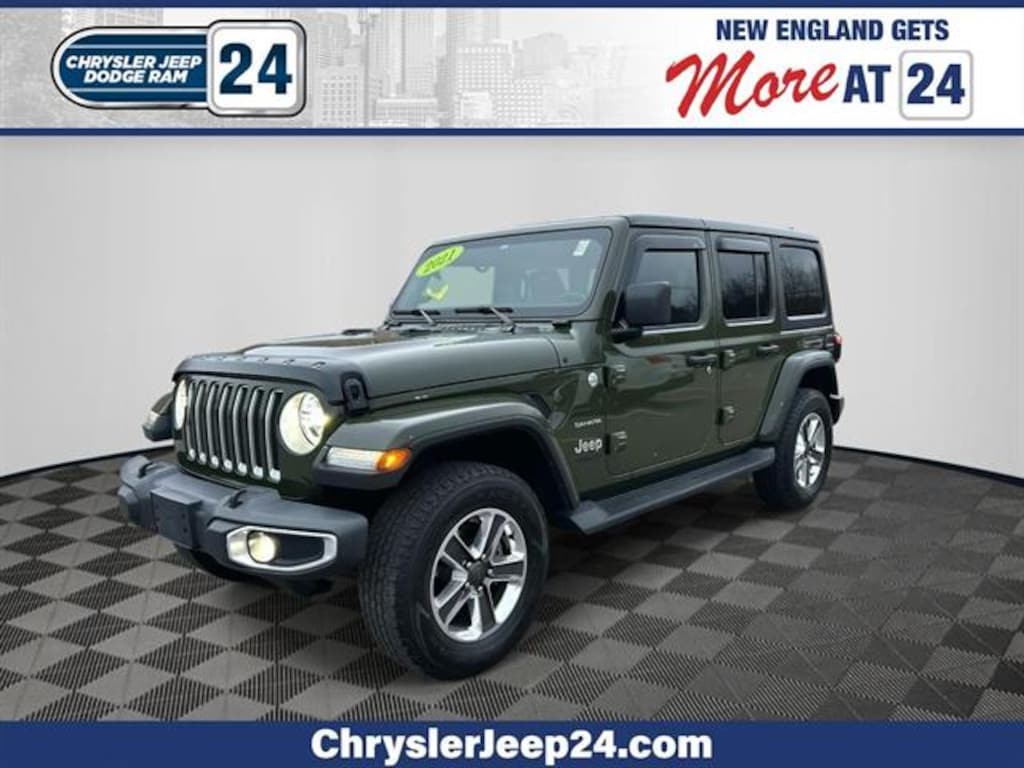Used 2021 Jeep Wrangler Sahara SUV