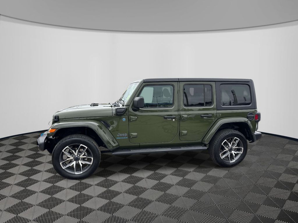Used 2024 Jeep Wrangler 4xe Sports S 4XE with VIN 1C4RJXN64RW212811 for sale in Brockton, MA