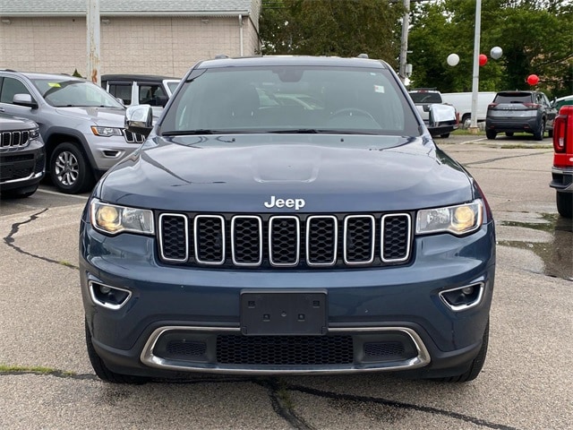 Certified 2021 Jeep Grand Cherokee Limited with VIN 1C4RJFBGXMC707869 for sale in Brockton, MA