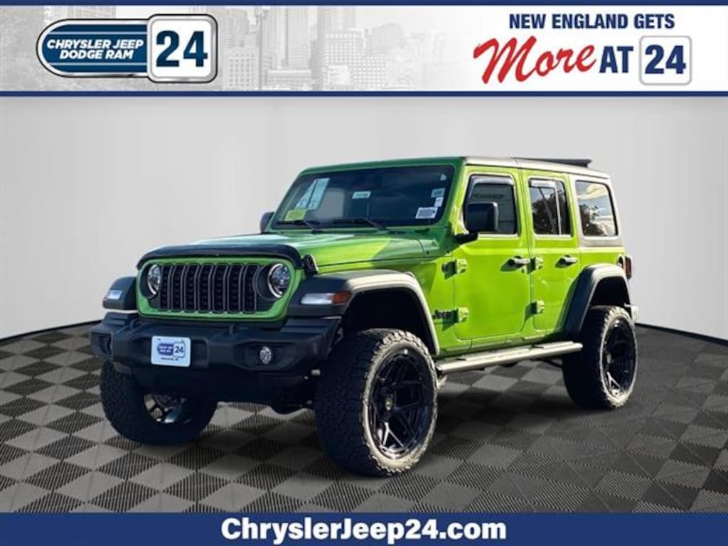 New 2025 Jeep Wrangler 4-DOOR SPORT S Sport Utility