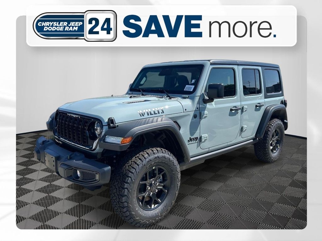 New 2026 Jeep Wrangler 4-DOOR WILLYS Sport Utility