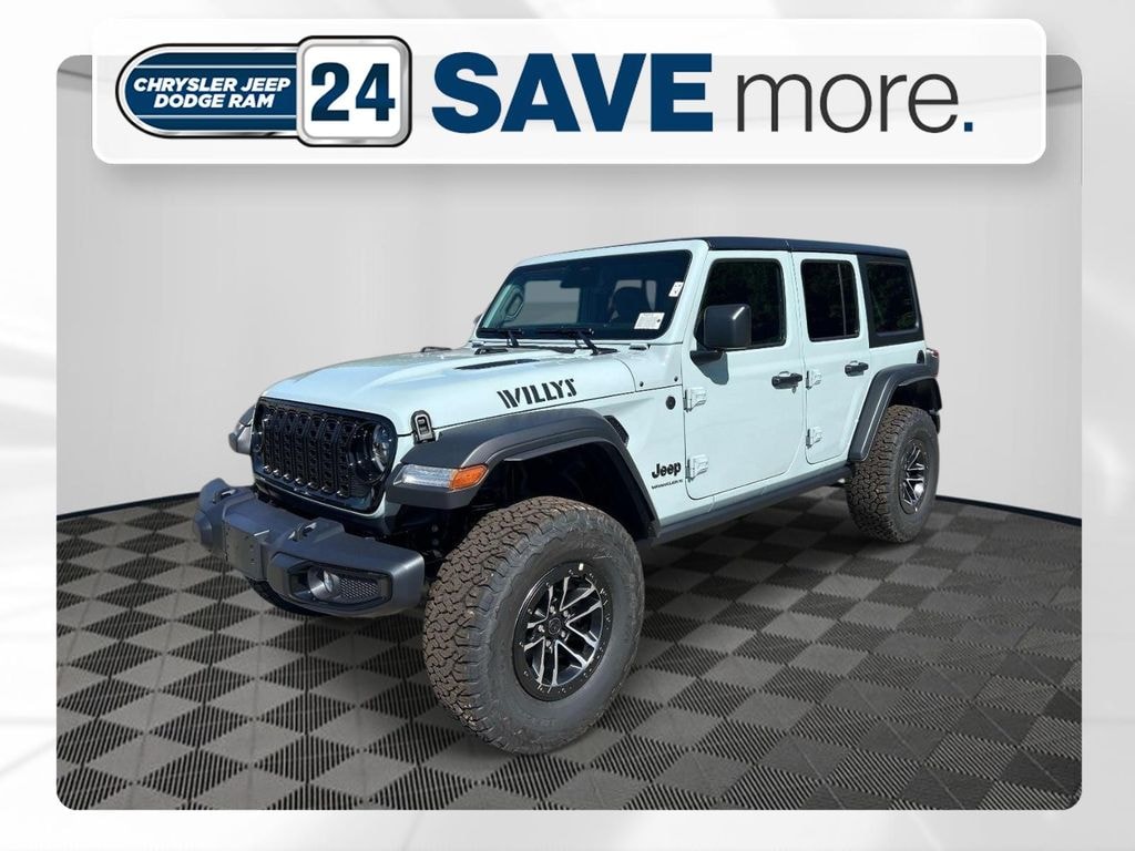 New 2026 Jeep Wrangler 4-DOOR WILLYS Sport Utility