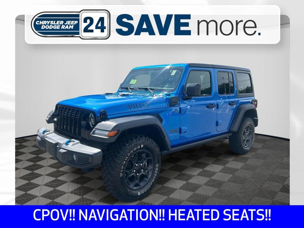 Certified 2023 Jeep Wrangler Willys 4xe SUV