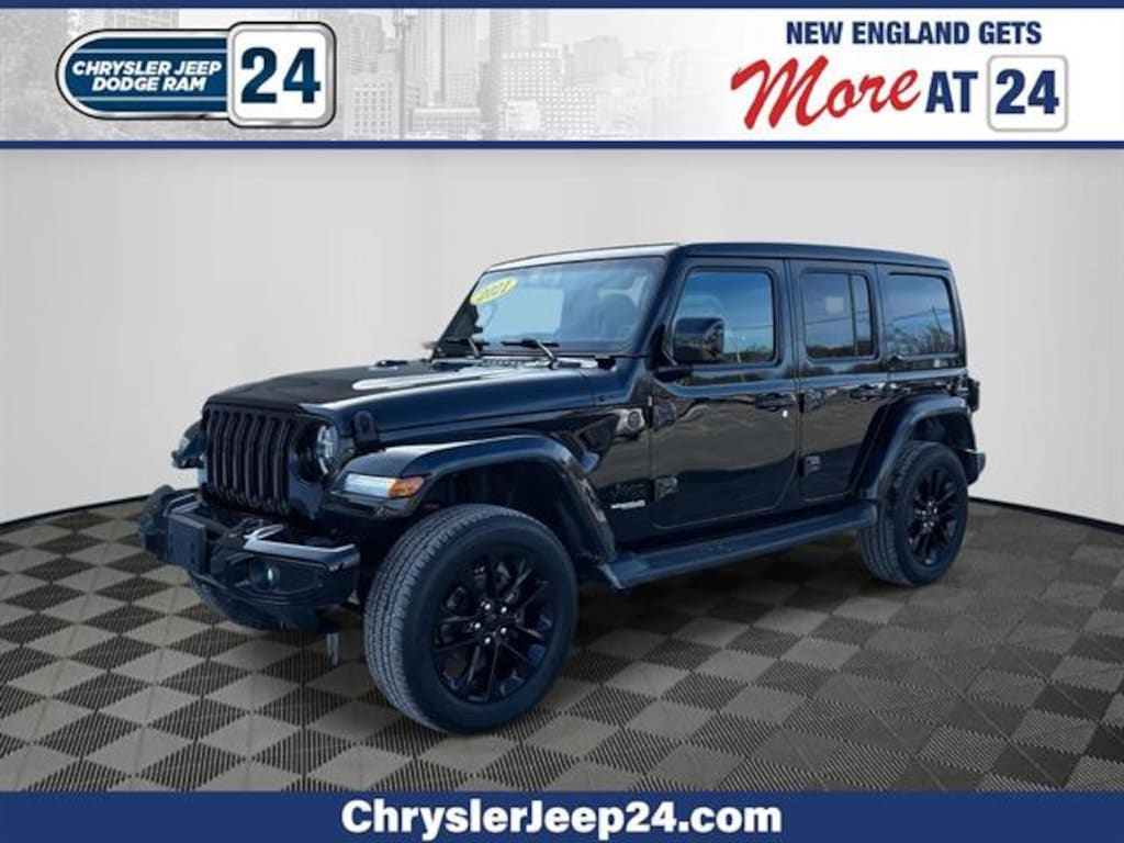 Used 2021 Jeep Wrangler Unlimited Sahara High Altitude SUV