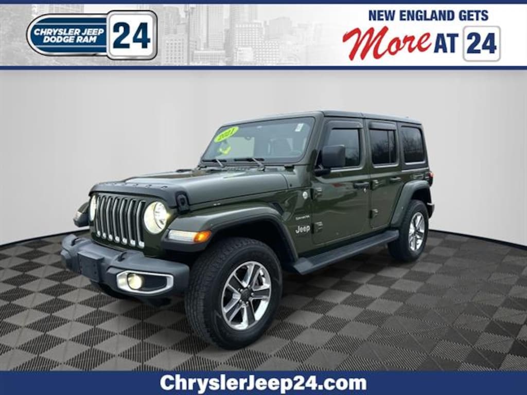 Used 2021 Jeep Wrangler Sahara