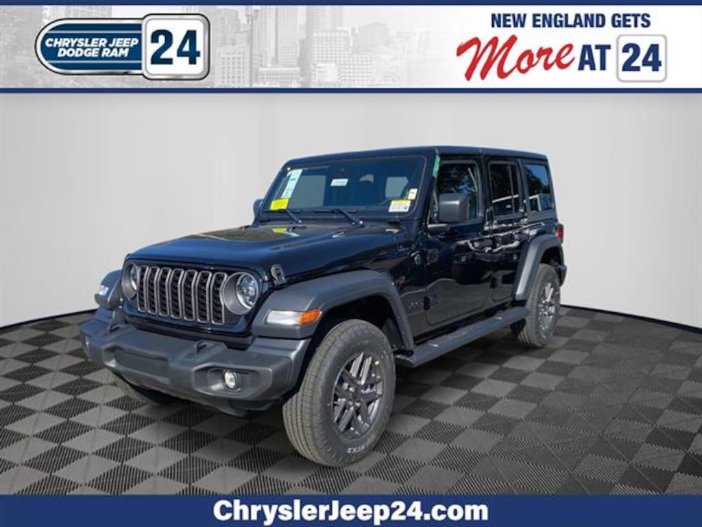 New 2025 Jeep Wrangler 4-DOOR SPORT S Sport Utility