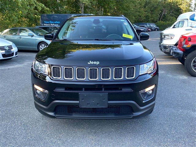 Certified 2021 Jeep Compass Latitude with VIN 3C4NJDBB9MT546913 for sale in Brockton, MA