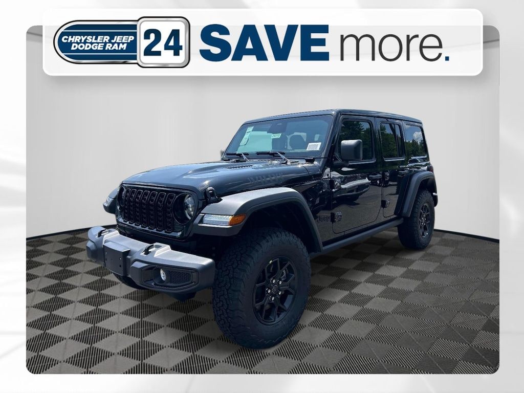 New 2026 Jeep Wrangler 4-DOOR WILLYS Sport Utility