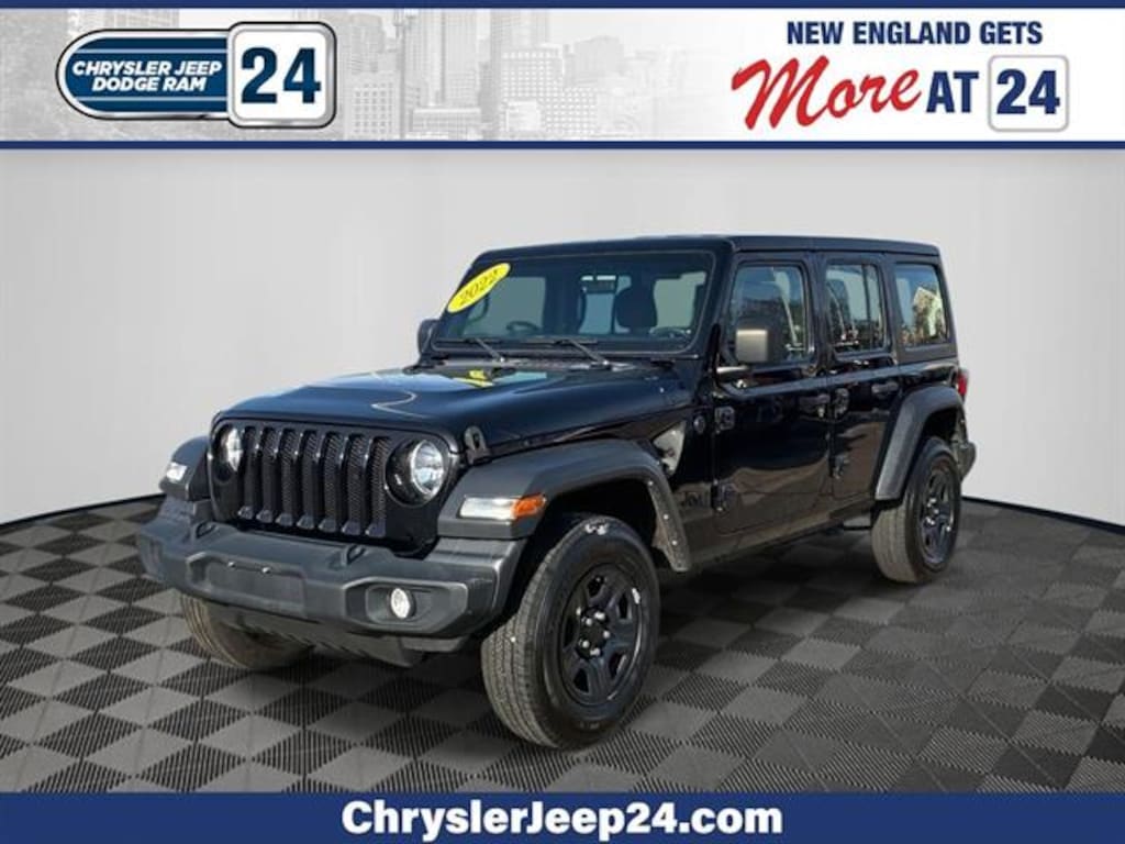 Used 2022 Jeep Wrangler Unlimited Sport SUV