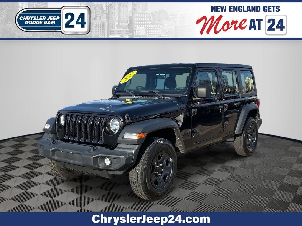 Used 2022 Jeep Wrangler Unlimited Sport SUV