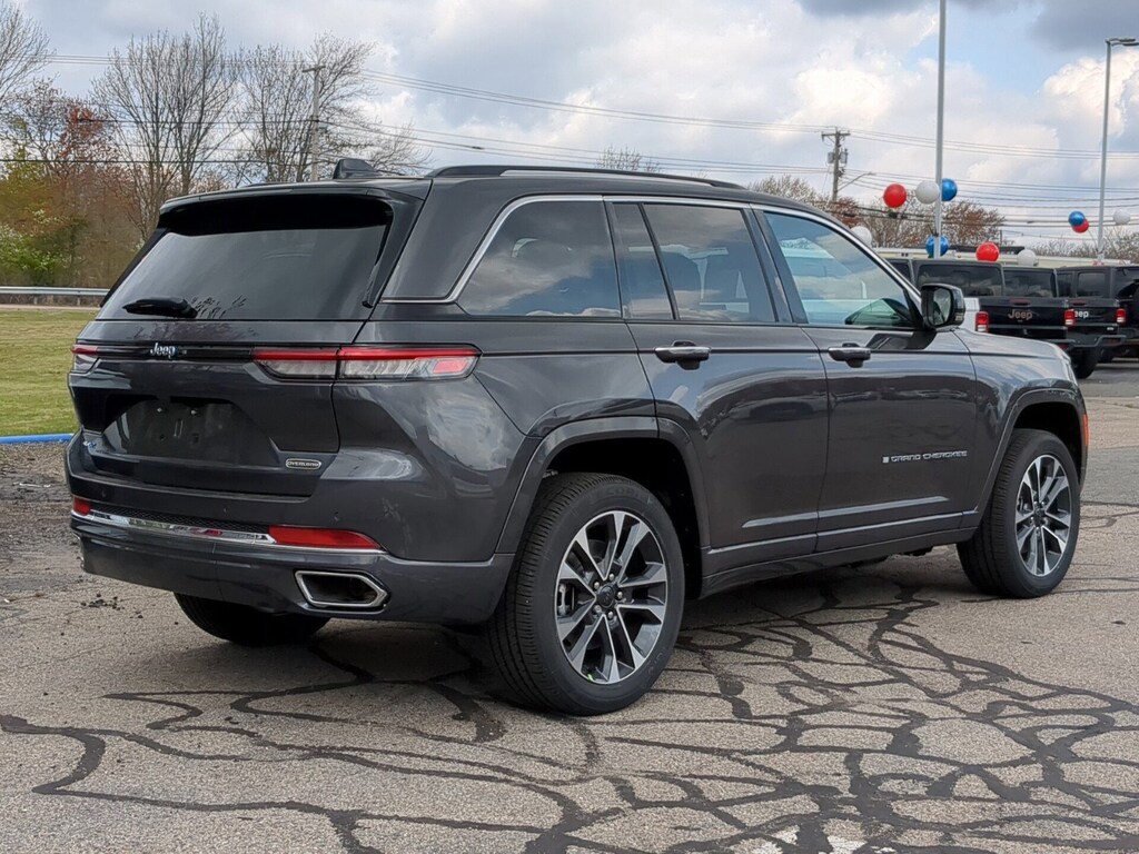 New 2023 Jeep Grand Cherokee 4xe GRAND CHEROKEE OVERLAND 4xe Sport Utility