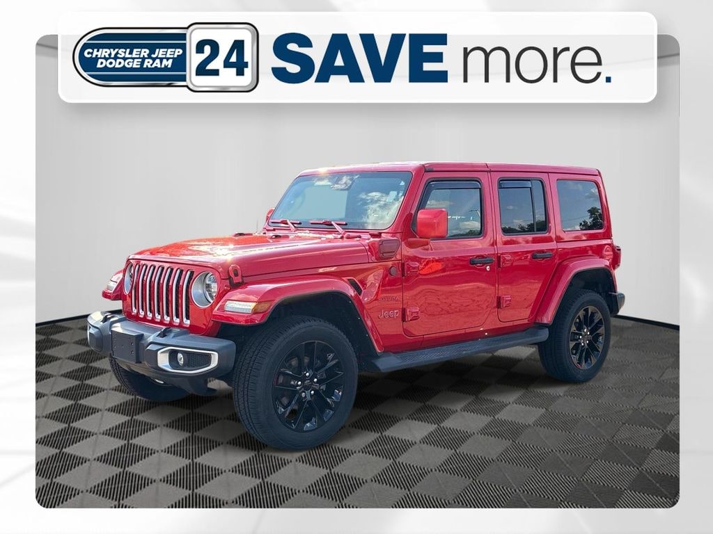 Used 2021 Jeep Wrangler Unlimited Sahara 4xe SUV