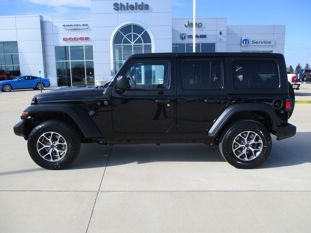 New 2024 Jeep Wrangler 4DOOR SPORT S For Sale Rantoul IL