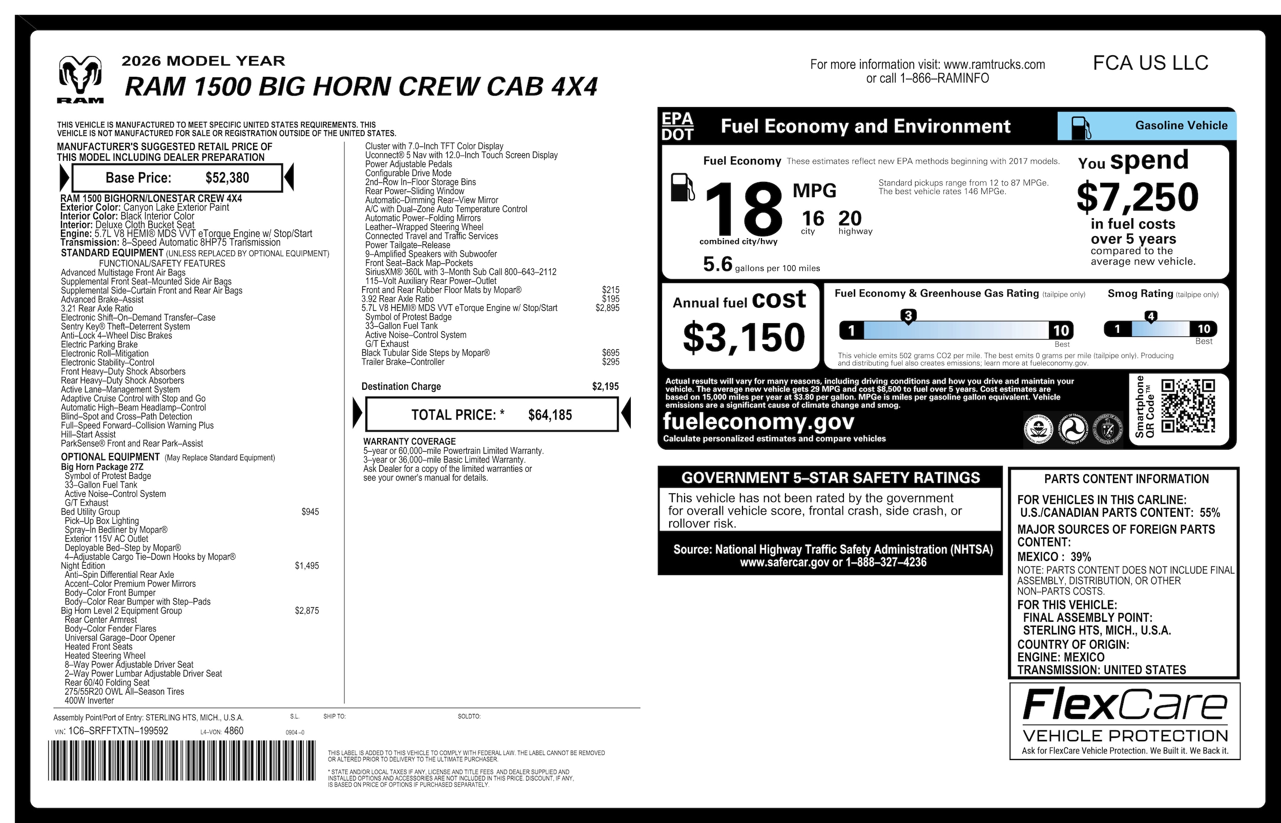 2026 RAM 1500 Big Horn/Lone Star - Photo 49