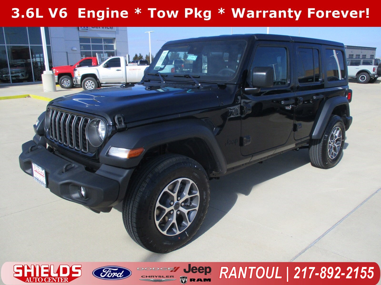 2024 Jeep Wrangler For Sale in RANTOUL IL Shields Auto Group