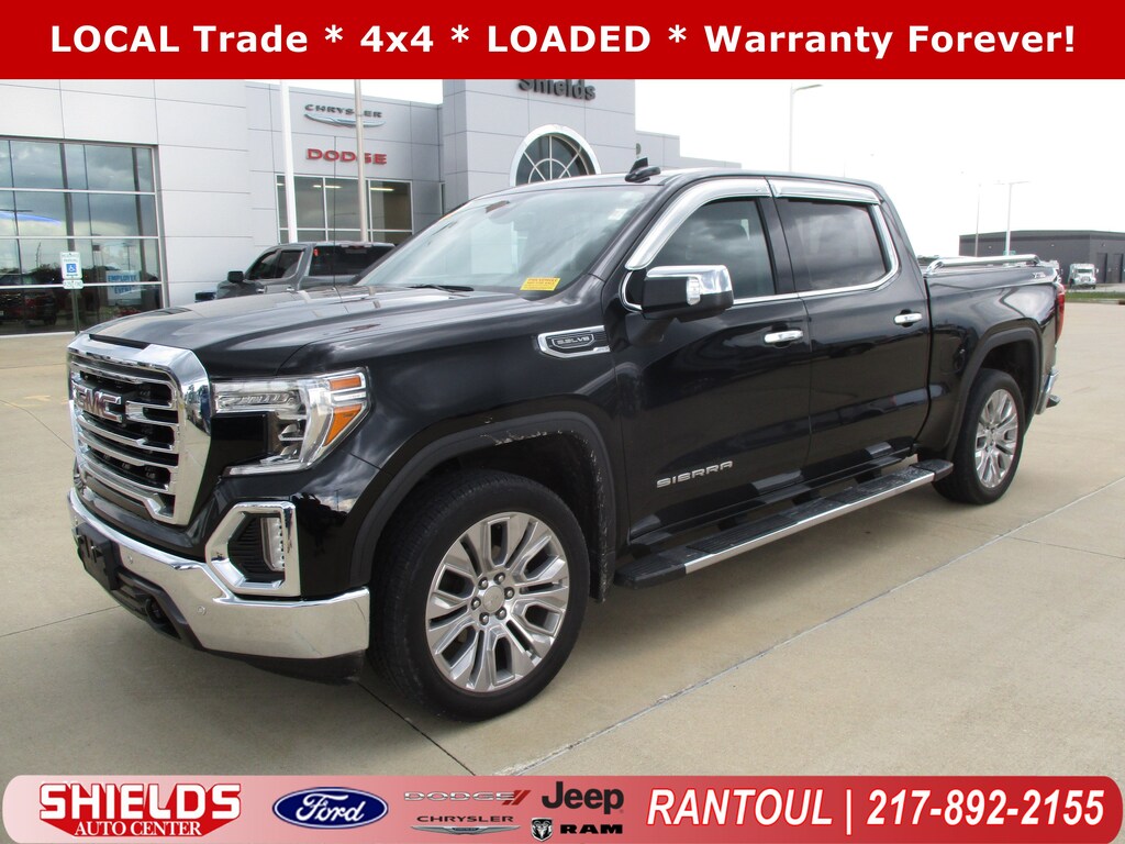 Used 2019 GMC Sierra 1500 SLT Truck Crew Cab
