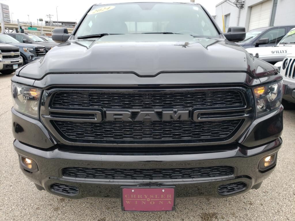 New 2024 Ram 1500 TRADESMAN QUAD CAB 4X4 6'4 BOX For Sale Winona MN 1C6SRFCT4RN131494