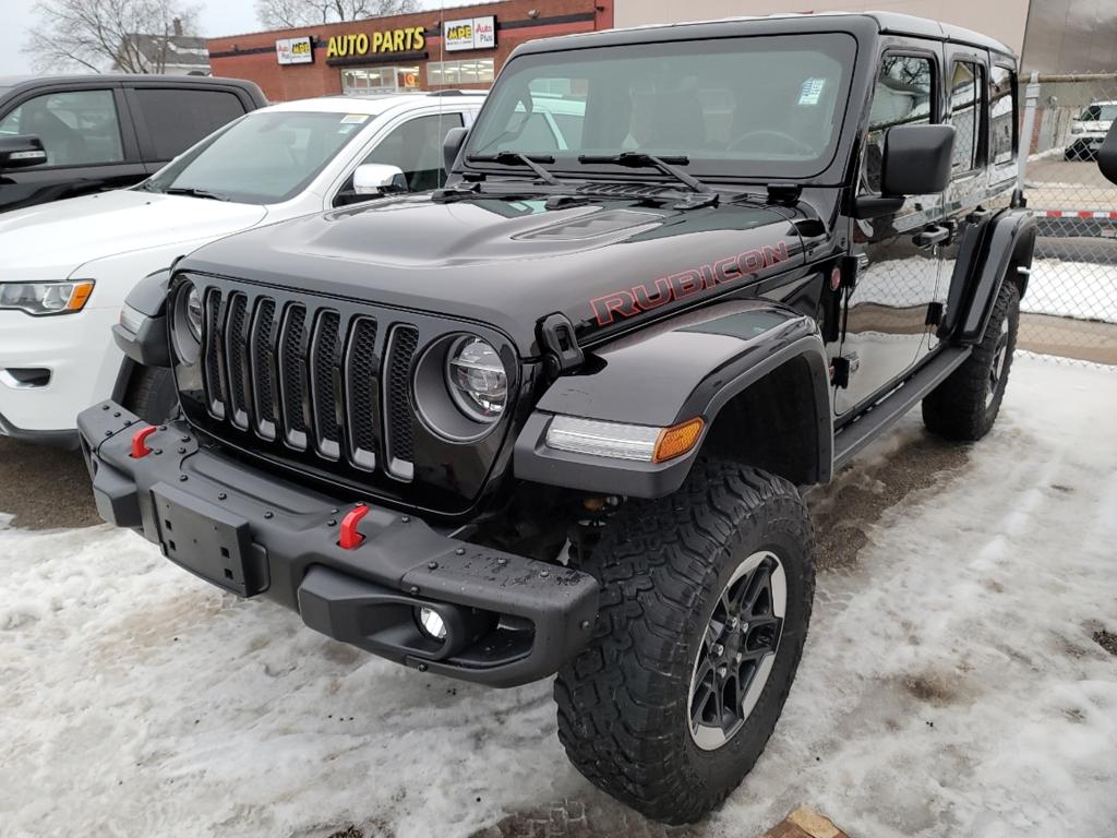 Used 2020 Jeep Wrangler Unlimited Rubicon with VIN 1C4HJXFG6LW107942 for sale in Winona, Minnesota