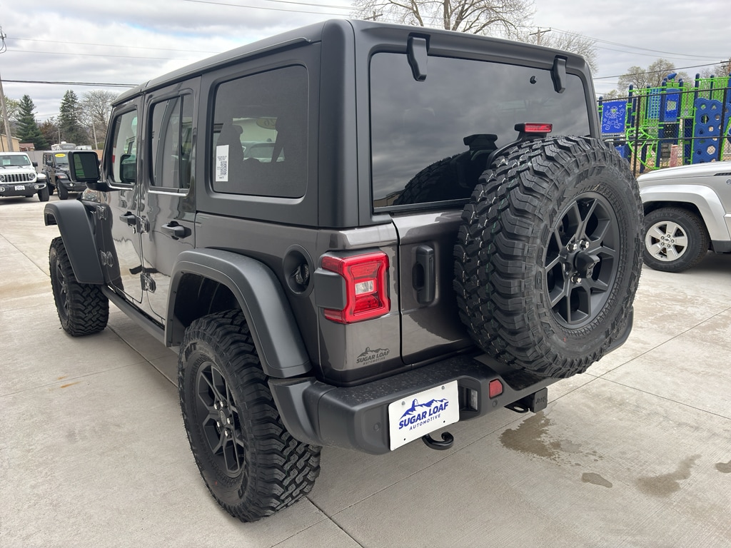 New 2026 Jeep Wrangler 4-DOOR WILLYS Sport Utility