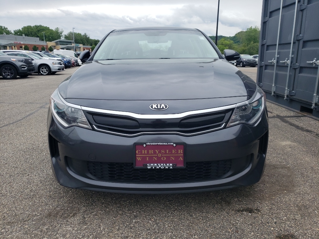 Used 2017 Kia Optima Premium Hybrid with VIN KNAGT4LE1H5012075 for sale in Winona, Minnesota