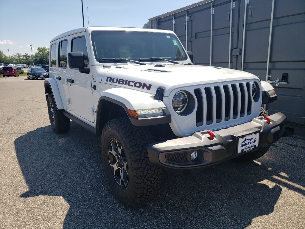Used 2021 Jeep Wrangler Unlimited Rubicon with VIN 1C4HJXFG9MW615131 for sale in Winona, Minnesota