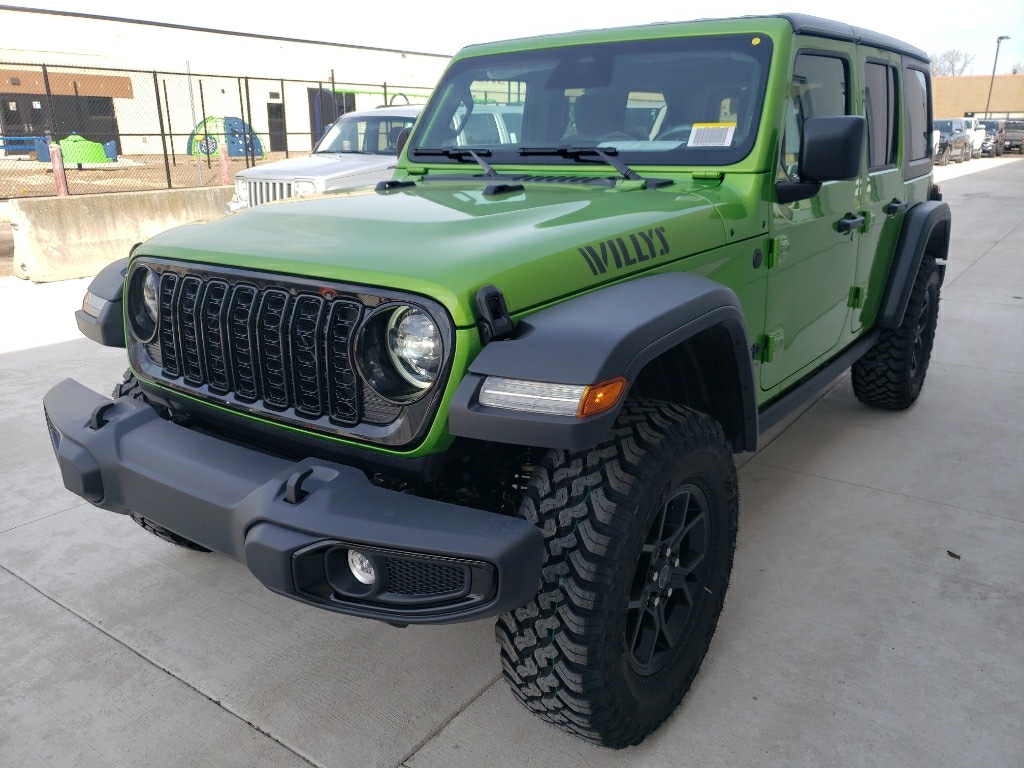 New 2026 Jeep Wrangler 4-DOOR WILLYS Sport Utility