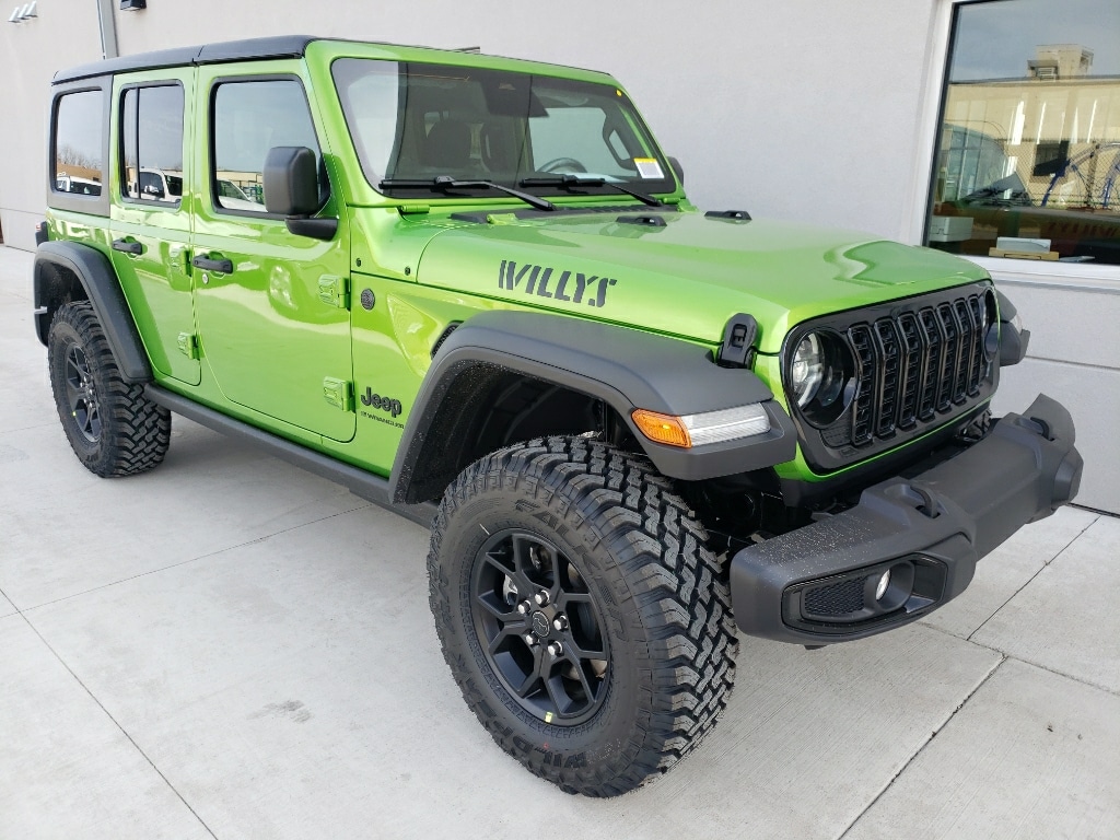 New 2026 Jeep Wrangler 4-DOOR WILLYS Sport Utility