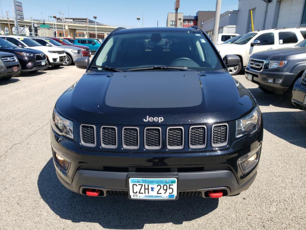 Used 2019 Jeep Compass Trailhawk with VIN 3C4NJDDBXKT760397 for sale in Winona, Minnesota