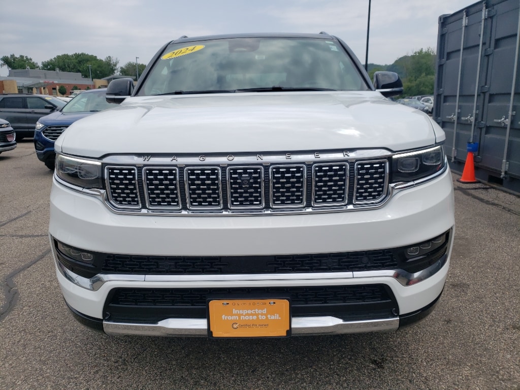 Certified 2024 Jeep Grand Wagoneer L Series III with VIN 1C4SJSGP4RS184784 for sale in Winona, Minnesota