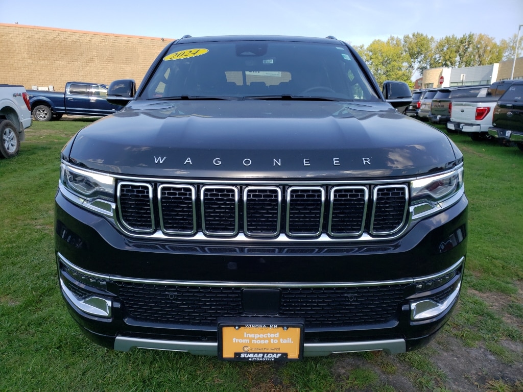 Certified 2024 Jeep Wagoneer Series II with VIN 1C4SJVBP1RS125944 for sale in Winona, Minnesota