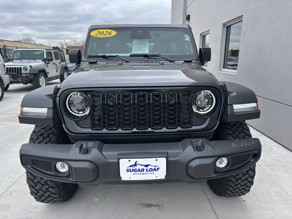 New 2026 Jeep Wrangler 4-DOOR WILLYS Sport Utility