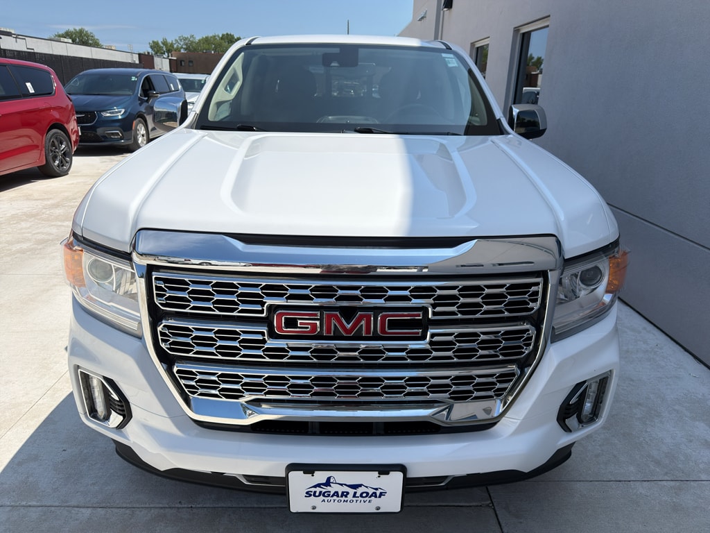 Used 2021 GMC Canyon Denali with VIN 1GTG6EEN3M1257376 for sale in Winona, Minnesota