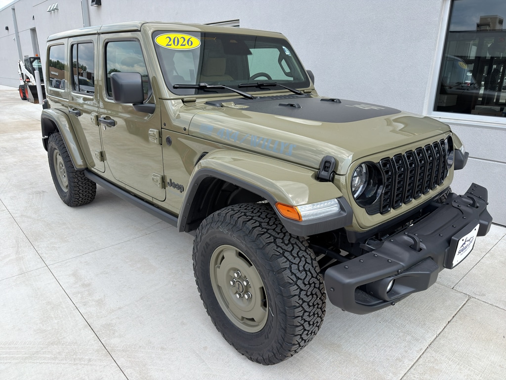 New 2026 Jeep Wrangler 4-DOOR WILLYS '41 Sport Utility