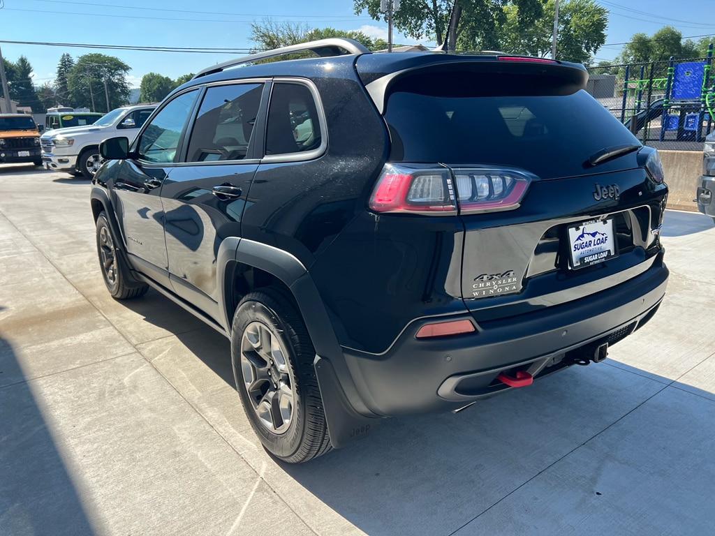 Used 2019 Jeep Cherokee Trailhawk with VIN 1C4PJMBX3KD415676 for sale in Winona, Minnesota