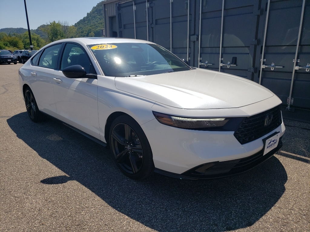 Used 2023 Honda Accord Hybrid Sport-L with VIN 1HGCY2F76PA065138 for sale in Winona, Minnesota
