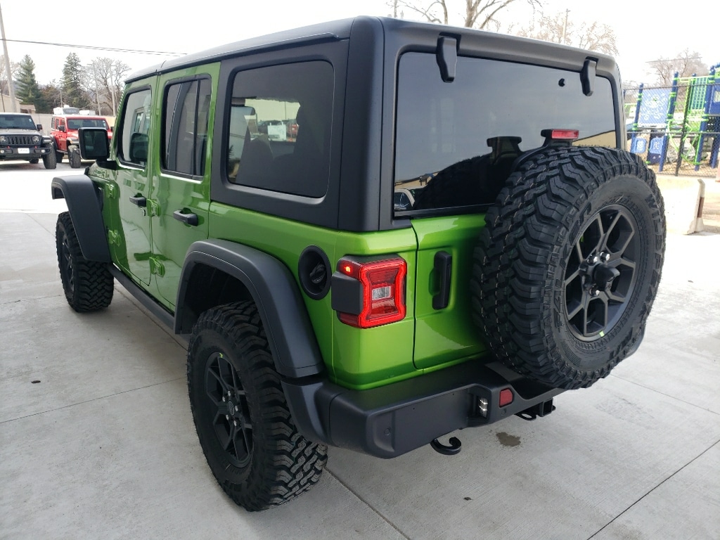 New 2026 Jeep Wrangler 4-DOOR WILLYS Sport Utility