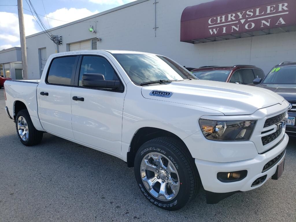 New 2024 Ram 1500 TRADESMAN CREW CAB 4X4 5'7 BOX For Sale Winona MN 1C6RRFGGXRN136498