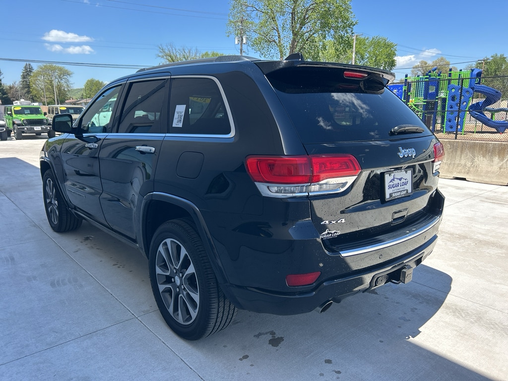 Used 2017 Jeep Grand Cherokee Overland 4x4 SUV